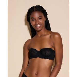 Cosabella Forte Strapless Bra Black - 34G / NWT Removable Straps